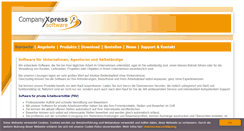 Desktop Screenshot of cx-software.de